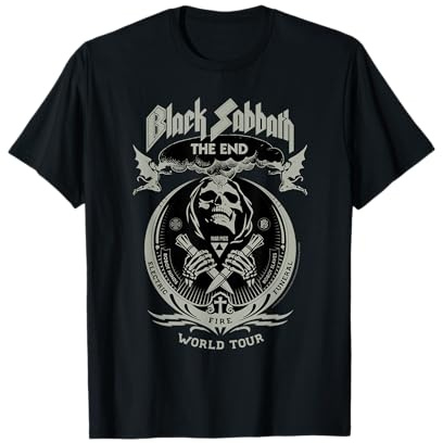 Offizielles Black Sabbath The End World Tour T-Shirt