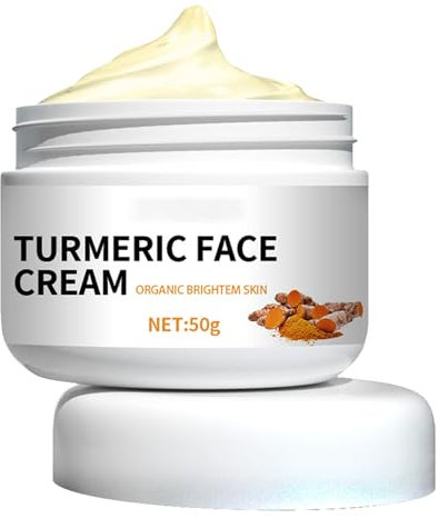 KOAHDE Kurkuma, aufhellende Gesichtscreme, Anti-Falten, Aufhellung, Kollagencreme, feuchtigkeitsspendende Reparatur von Kurkuma