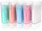 Ptwola 500 cepillos interdentales de doble cabeza 2 en 1, de plástico desechable, multicolor, cepillos limpiadores, palillos de dientes para el cuidado bucal (paquete de 5, 50 unidades/caja)