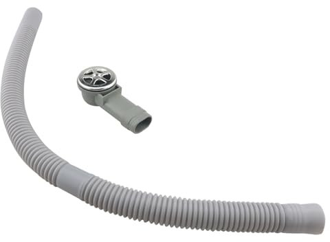 ZCZQC Überlaufrohr, Überlaufrohr, 3,3 cm, runder Überlauf, 45 cm langes Rohr, Überlaufgarnituren, Überlaufverlängerung, seitliches Auslaufrohr, Überlaufrohrverlängerung, Spüle für