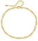 SJUIEO Femmes Or Argent Cheville Or 18K Cheville Double Couche Réglable Cheville Léger Étanche Bijoux Mode Cheville