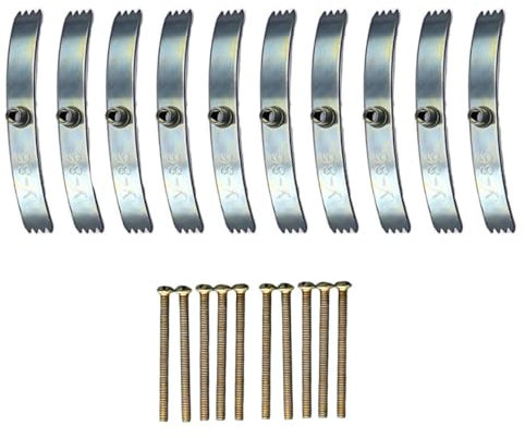 10 herramientas de reparación de caja eléctrica de pared tipo 86, fijador de reparación de conexiones de enchufe de interruptor con tornillo de fijación de mantenimiento de caja oculta