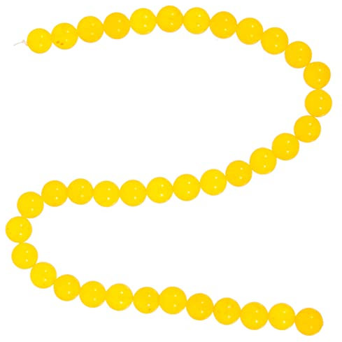 HOODANCOS Lose Citrinperlen Schmuckherstellungsperlen Schlüsselanhängerperlen Ohrringperlen Halskettenperlen