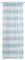 Gözze Verdeckter Schlaufenschal - Blau - Weiß - Polyester - 140 x 245 cm