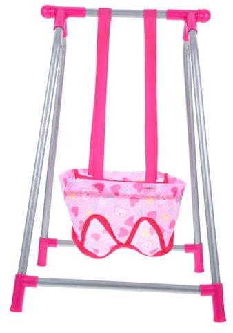 BESTonZON Altalena Per Bambole Trolley Bambina Giocattoli Decorazione Casa Decorazioni Casa Accessorio Per La Casa Delle Bambole Arredamento Della Scrivania Arredamento Della Casa Plastica