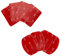 Casoter Dash Cam Mounting Pads 3m Double Sided Adhesive Sticky for Action Cameras Dashcams, Pack of 8, Red