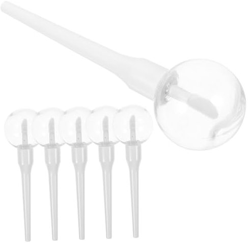 NOLITOY Lollipop Lip Gloss Röhrchen Leere Nachfüllbare Lip Gloss Behälter Für Frauen Kosmetik Transparent 10ml Ideal Für DIY Lippenpflege