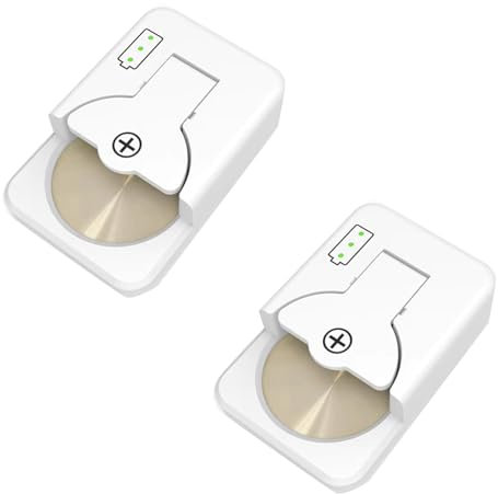 Lioggyet 2X Chargeur de Piles Bouton USB C pour Piles Bouton LIR1025/1220/1254/1620/1632/2016/2025/2032/2430 Chargeur de Piles Bouton B