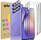 AILIKA Compatible avec iphone 15 pro – Lot premium écran + lentilles caméra verre trempé résistant + défense complète pour la caméra