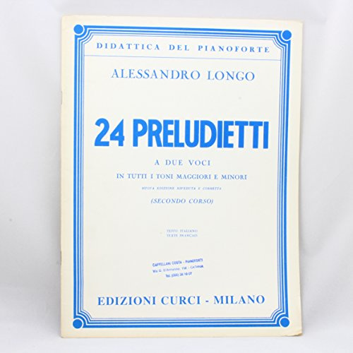 Preludietti (24) - Klavier - Buch