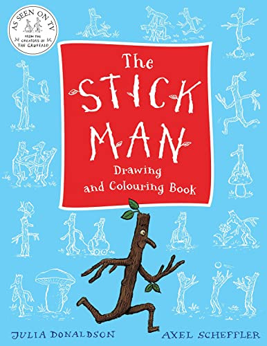 The Stick Man Drawing and Colouring Book
