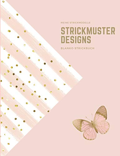 Meine Strickmodelle: Strickmuster Designs, Blanko Strickbuch, Strickpapier