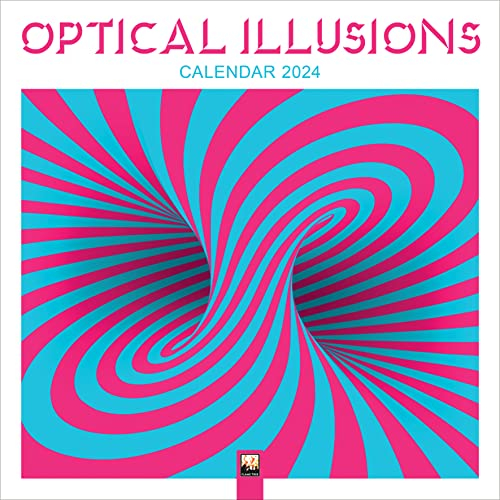 Optical Illusions – Optische Illusionen 2024: Original Flame Tree Publishing-Kalender [Kalender] (Wall-Kalender)