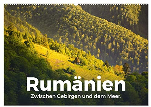 Rumänien - Zwischen Gebirgen und dem Meer. (Wandkalender 2026 DIN A2 quer), CALVENDO Monatskalender: Das wunderschöne Rumänien zeigt sich von seiner besten Seite. (CALVENDO Orte)