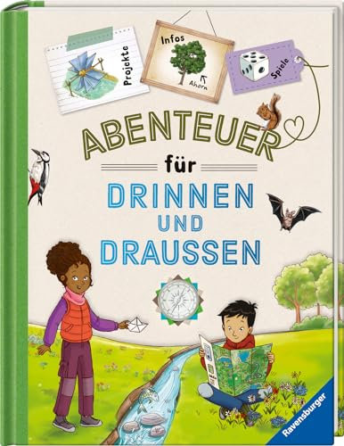 Abenteuer für drinnen und draußen vereint Basteln, Spielen, Experimentieren, Wissen und jede Menge Spaß in Form eines praktischen Handbuchs