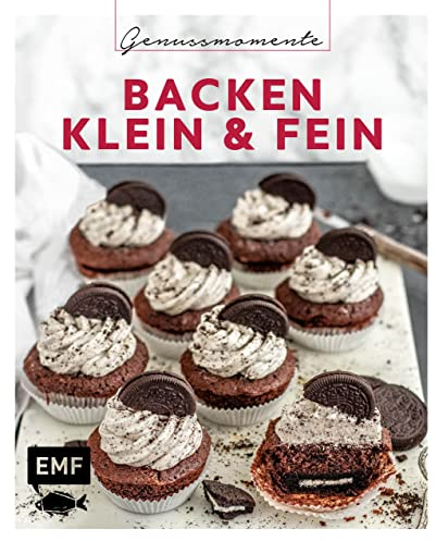 Genussmomente: Backen klein & fein: Schnell und einfach - Lieblingsrezepte für Vanille-Cupcakes, Chocolate Lava Cakes, Mango-Bienenstich-Muffins und ... im handlichen Format und modernem Design)