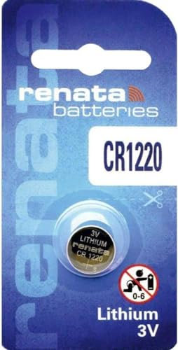 RENATA CR1220 LOT DE 1 PILE AU LITHIUM 3V