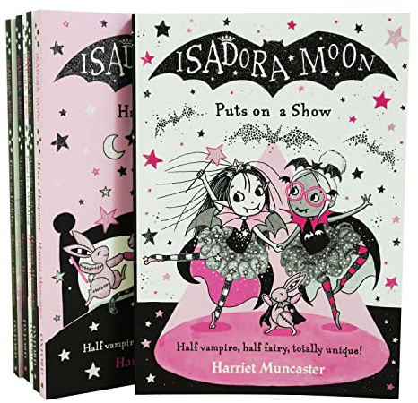 Harriet Muncaster Isadora Moon Series 2 Collection 6 Books Set (meets the Tooth Fairy, Goes to a Wedding, Goes on Holiday & More)