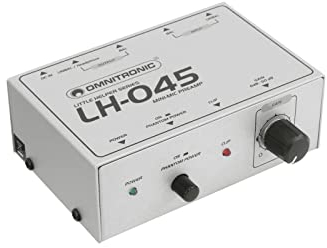 OMNITRONIC LH-045 Mikrofon-Vorverstärker | 1-Kanal-Mikrofon-Vorverstärker