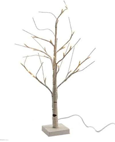 KAEMINGK 492369 LED Baum Birke 2,4m ausßen 160 LED - weiß