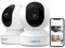 Reolink Cámara de Vigilancia WiFi 2.4GHz 3MP Súper HD, 2pcs Inalámbrica Cámara IP Interior, Bebé Monitor de Cámara con Inclinación Panorámica, Visión Nocturna, Audio, Acceso Remoto, E1(Pack de 2)