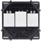 BSEED Variateur fonctionnel Interrupteur à clé 1 Gang 2 Way Touch Wall Light Switch avec LED Baselight