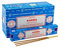 Hari Deals Satya Lot de 6 paquets de bâtonnets d'encens Senteurs bois de santal Lavande Champ Musc Positive Vibes Namaste Nag Champa Reiki Rose