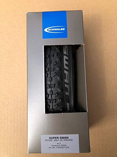 Schwalbe Super Swan Cyclocross Gravel 35-622 - Neumático para bicicleta (28/29 x 1,35, 700 x 35C)