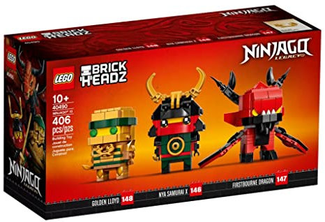 LEGO Ninjago 10th Anniversary Brickheadz Set 40490