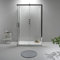 Cabina Box Doccia 3 Tre Lati Porta Scorrevole 80x120x80 Cristallo Trasparente