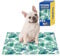 furrybaby Dog Cooling Mat, Self-Cooling Pad Cool Large Dog Cool Pads, No Need to Refrigerate or Freeze, Apply Indoors Outdoors Car(Green Leaf 40x50cm)