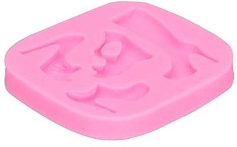 Stampo in silicone per caramelle, stampo in silicone con tacco alto Stampi per cioccolato rosa Stampo portachiavi in ​​per scarpe per la decorazione di una torta gelato