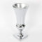 Blumenvase, 50/60cm Eisen Luxus Blumenhochzeit Atemberaubende Deko Blumenvasen Vase Hochzeitstisch Bauernsilber Metallvase-Silber (50cm)