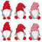 Bolsita para Cubiertos de Navidad, 6pcs para la mesa de Navidad [2023 nuevo]
