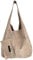 Modarno Wildledertasche für Damen, Umhängetasche, Umhängetasche, Handtasche, Handtasche, Handtasche, Helles Taupe