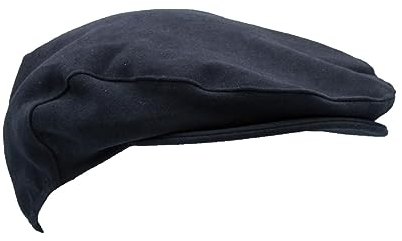 Walker & Hawkes - Moleskin Shenmore Flat Cap - Navy - X-Large (60cm)