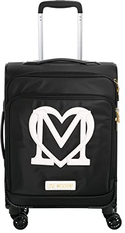 Love Moschino damen Koffer black - white