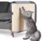 NATUYA Cat Scratch Furniture Protector Mat - Natural Sisal Sofa Shield Scratching Pad for Cats - Cat Scratch Deterrent Couch Sofa Chair (Light gray, Left)