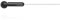 Lichtblick SG.500.02 Seilspanngarnitur 500 cm, Edelstahl Optik Schwarz