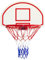 MOLTI Basketballkorb Set - Indoor & Outdoor Basketballkorb ø43 cm mit Brett - Basketball Korb 73x49 cm inkl. Befestigungsmaterial zur Wandmontage (ZTK001)