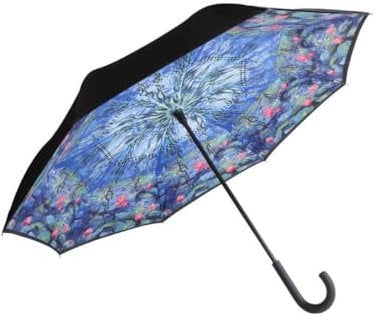 Goebel Schirm Seerosen mit Weide von Claude Monet, Artis Orbis, 80x10x5, Green