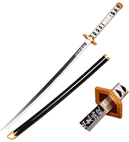 Eroberer Replicar la Espada Samurái, Accesorios de Espada de Plástico para Jugar y Regalar en Halloween, 40 Pulgadas
