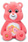 Basic Fun Care Bears Love-a-Lot Bear Peluche 35 cm – Jouet Doux câlin avec écusson cœur pour Enfants et Fans – Peluche dès 3 Ans