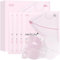 medicube Salmon DNA PDRN Masque en gel au collagène rose | Masque facial de nuit pour une peau éclatante en verre - Élasticité, hydratant, raffermissant et hydratant | Soin de la peau coréen, 28 g