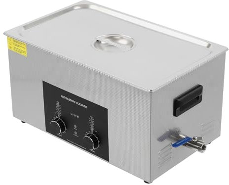 Ultraschall-Reinigungsmaschine 40KHz 22L Edelstahl Ultraschallreinigers Einstellbare Temperatur und Zeit Verwendet für die Reinigung von Schmuck, Gläsern und Uhren