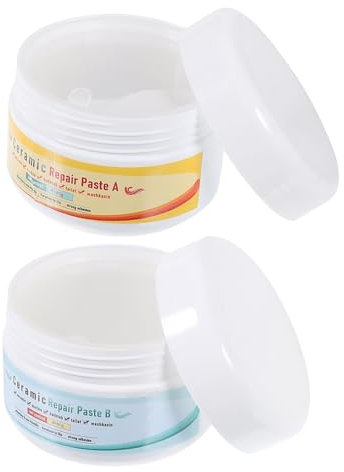 Generisch 1 Set Keramik Reparatur Set Porzellan Reparatur Set Glasfaser Reparatur Set Reparatur Set Für Acryl Arbeitsplatten Lack Set Fliesenfarbe Geruchlos Badewannen Lack Wannen