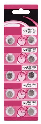 Pack Of 10pc/20pc AG7 LR927 Batteries AG7 LR927 Alkaline Button Cell Batteries For Watches Calculators Lights