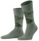 Burlington Herren Socken Preston M So weich und warm gemustert 1 Paar, Grün Sage 7068, 40-46