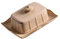 VICASKY 1 Set Burriera In Ceramica Piccola Burriera Con Coperchio Burriera Vintage Burriera In Porcellana Da Banco Con Coperchio Burriera Con Coperchio Ceramica Alimentare Cachi