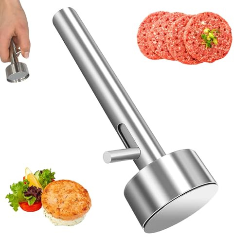 Porcionador de Falafel, Formador de Falafel de Acero Inoxidable, Herramienta para Falafel No Adhesiva, Cuchara para Albóndigas, Utensilios de Cocina para Cocinar en Casa y en Restaurantes